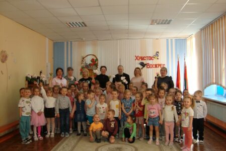 Пасхальная радость в Детском саду №3 г. Ветки