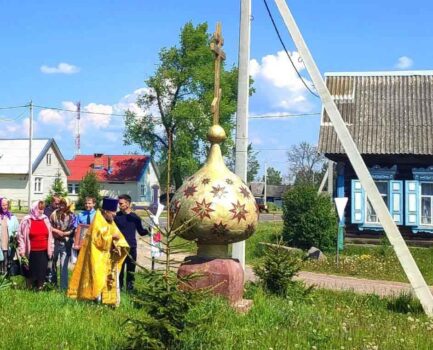 В Полесье молитвенно отметили день памяти святителя Николая Чудотворца